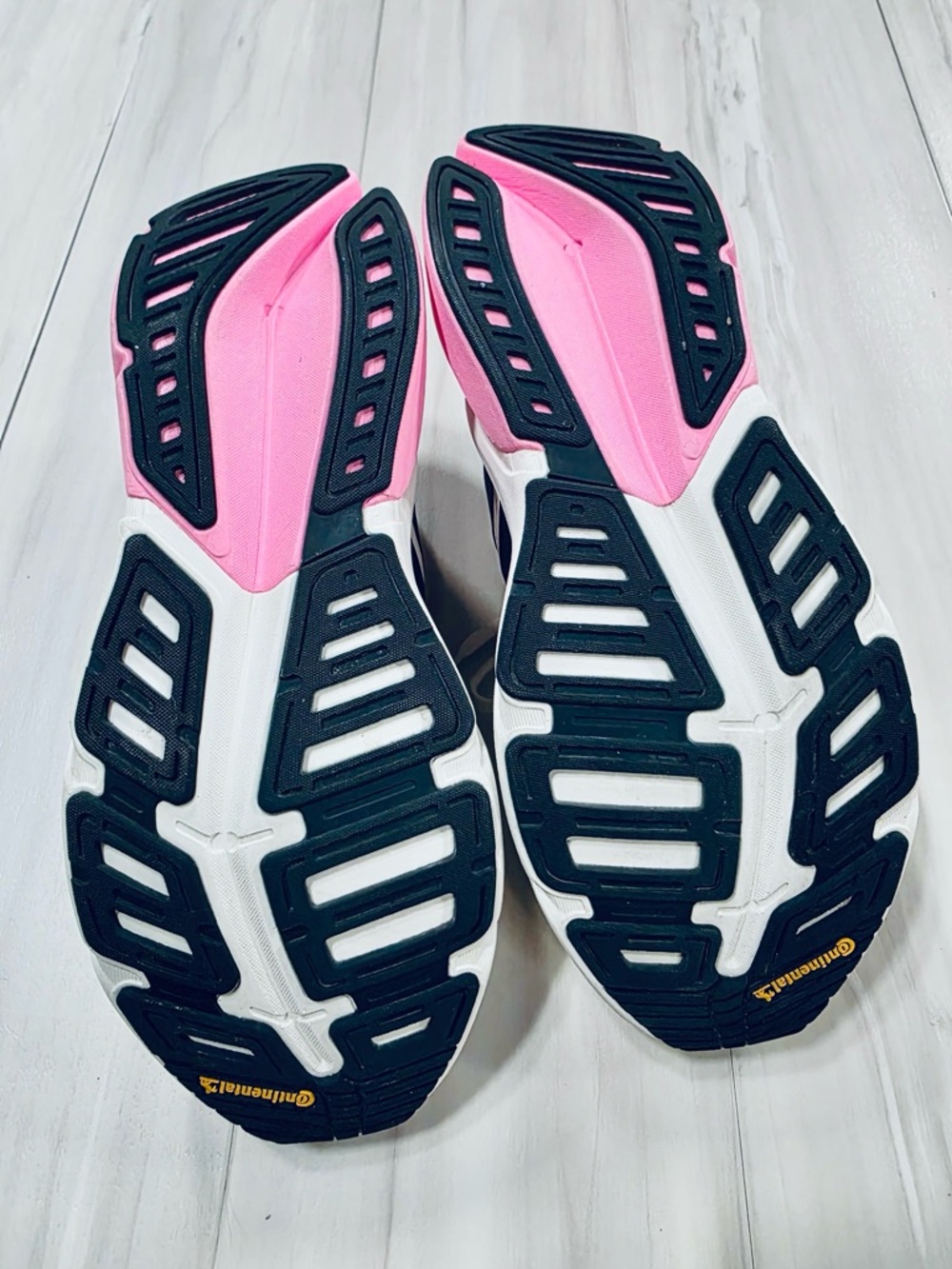 Adidas Adistar 1 women's running shoe in pink and cream - Picture 4 of 5